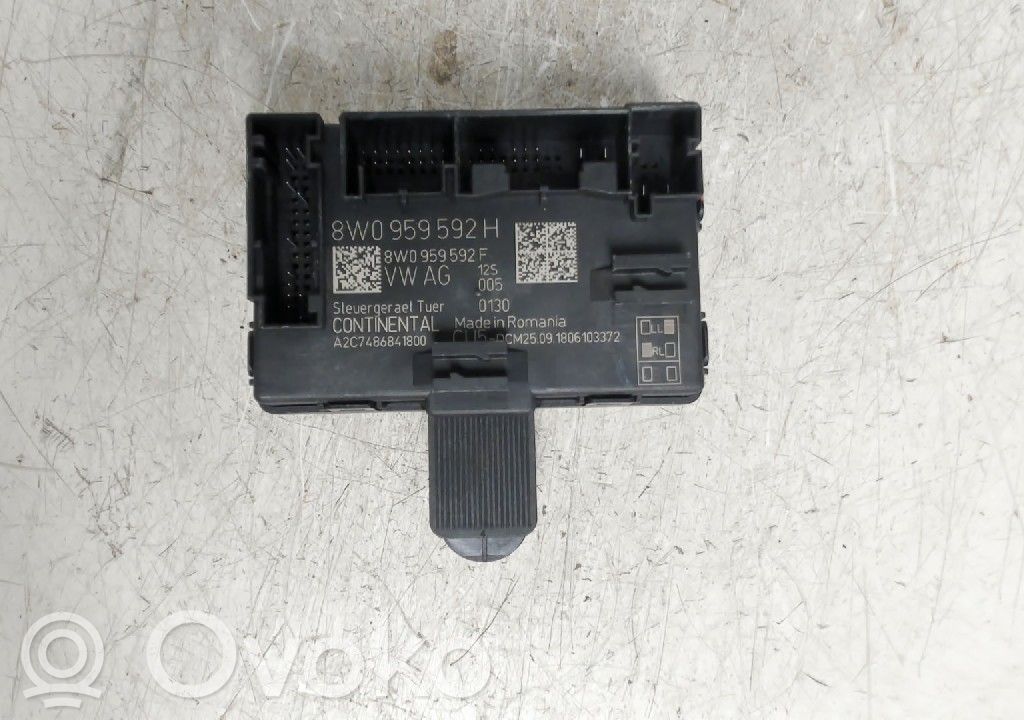Unidad de control/módulo de la puerta   4M0959792H,A2C7486841800,8W0959592H