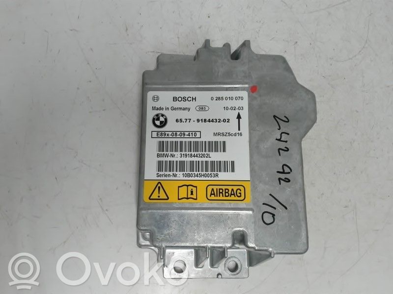 BMW 3 E90 E91 Module de contrôle airbag 