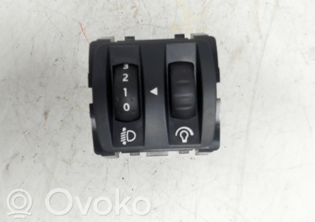 Renault Kadjar Panel lighting control switch 
