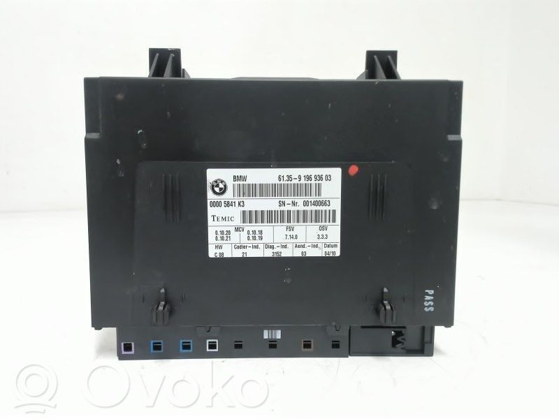 Module de commande de siège   61359196936,00005841K3,61359196936