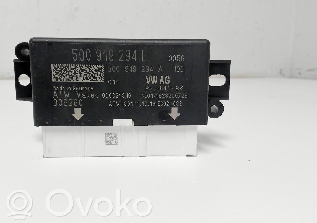 Volkswagen PASSAT B8 Centralina/modulo sensori di parcheggio PDC 