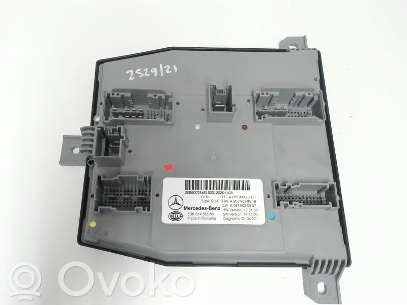 Mercedes-Benz C W205 Otras unidades de control/módulos 