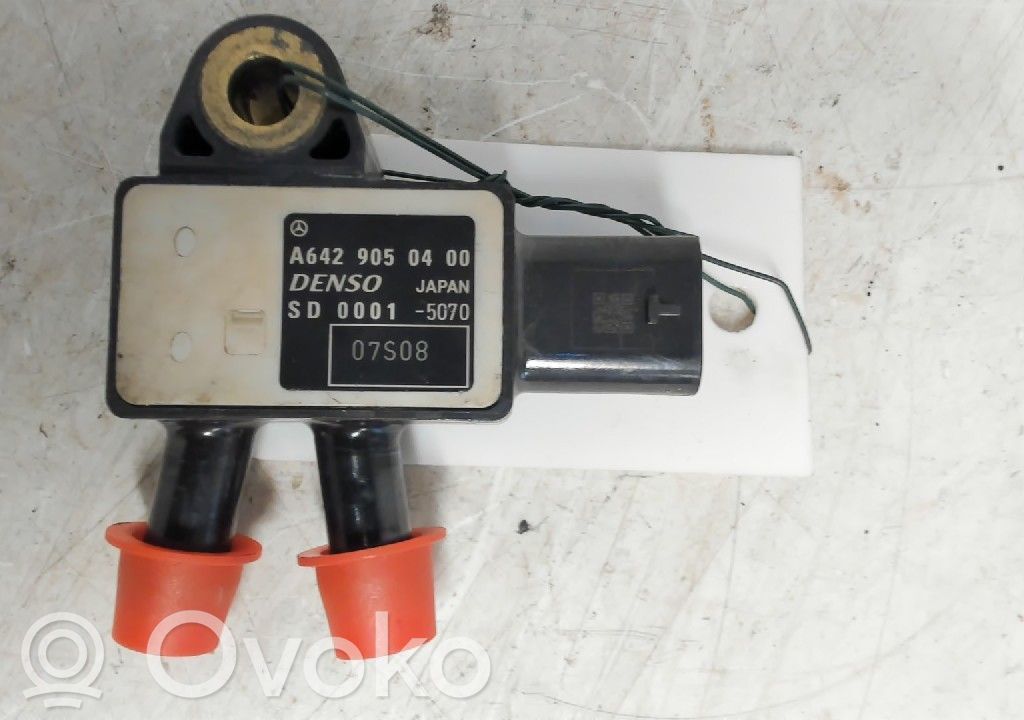 Mercedes-Benz C W205 Sensor de temperatura del escape 