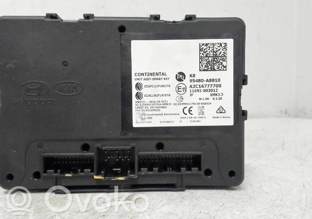 Unidad de control/módulo del control remoto   95480A8810,A2C16777700,95480A8810
