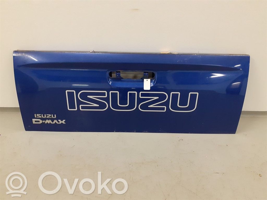 Pickup box rear panel tailgate