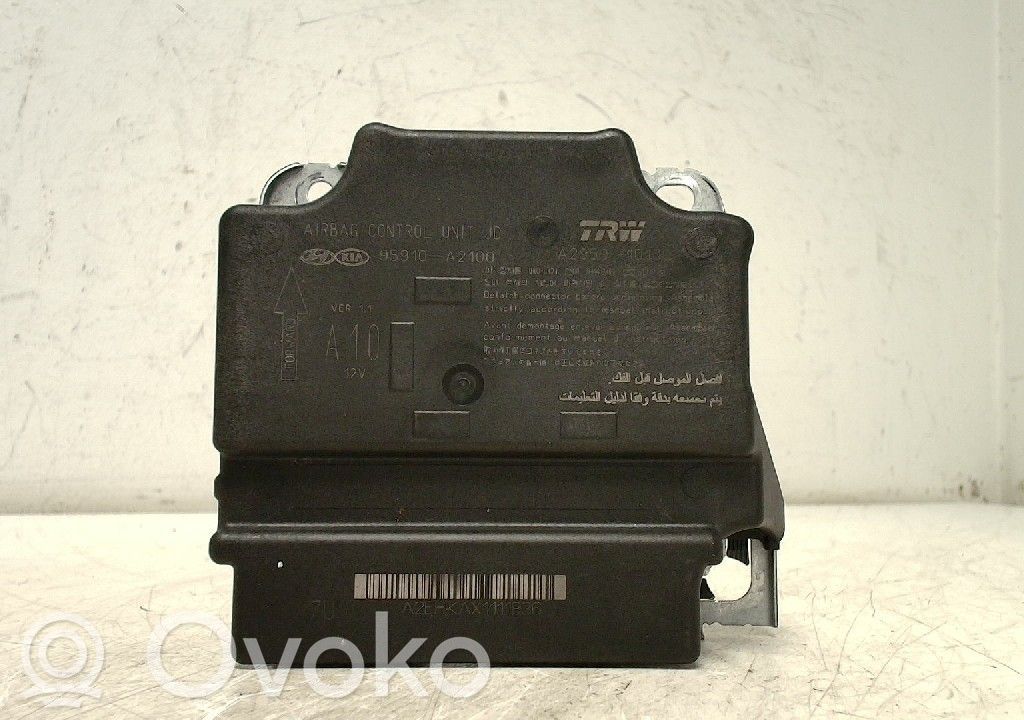 Unidad de control/módulo del Airbag   95910A2100,A295910100,95910A2100
