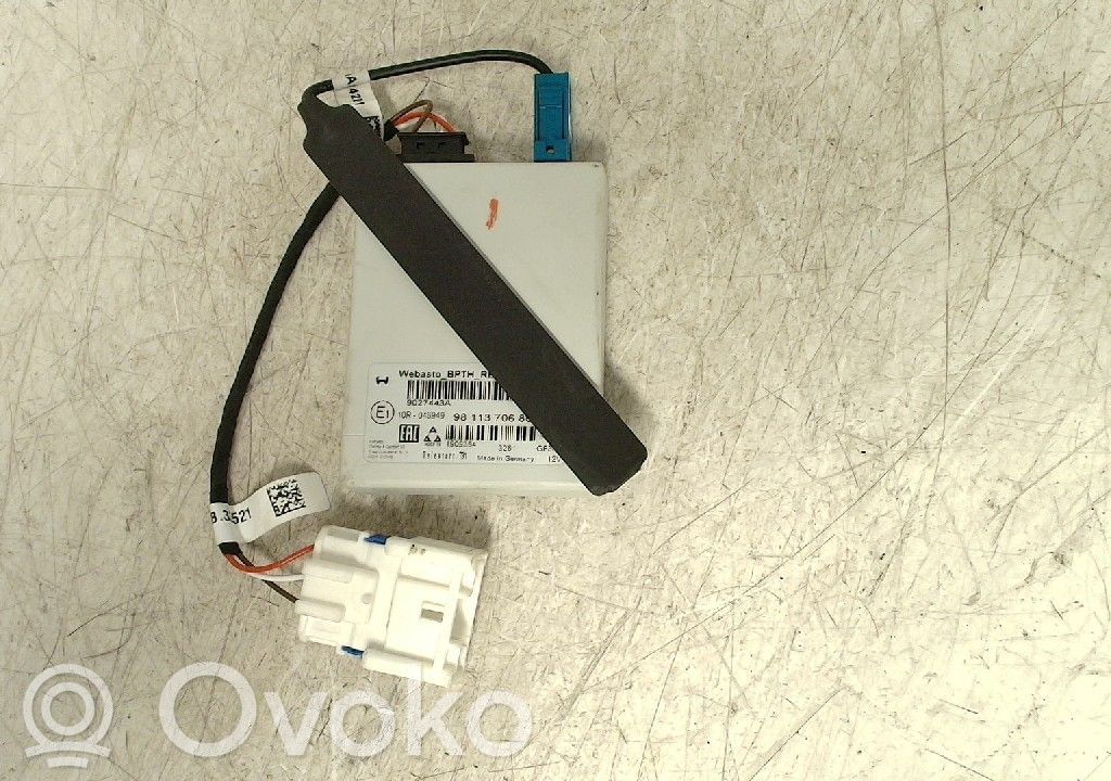 Peugeot Partner III Unitate/modul control încălzire auxiliară 