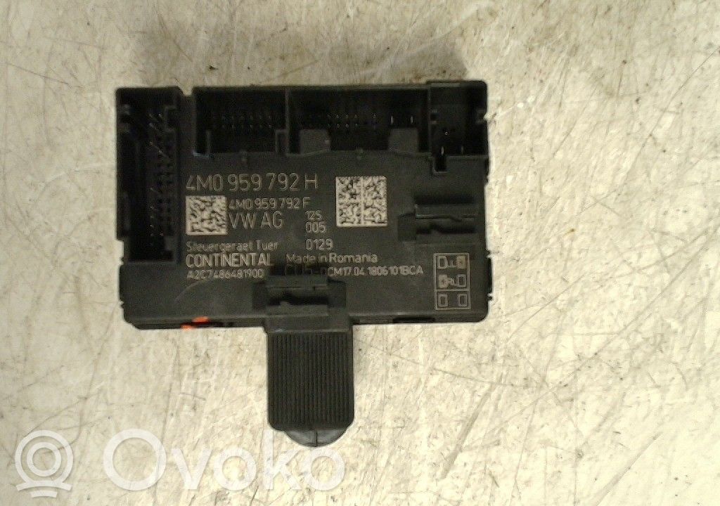 Unité de commande module de porte   4M0959792H,A2C7486481900,4M0959792H