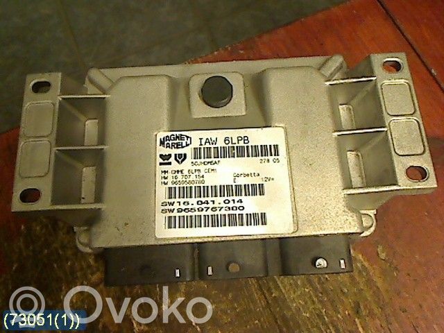 Peugeot 407 Injection control unit/module 