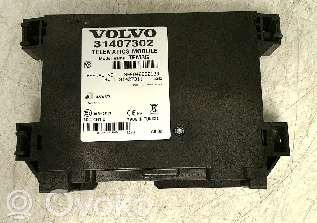 Volvo V70 Phone control unit/module 