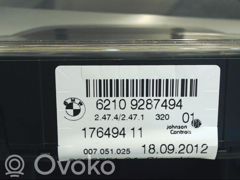 BMW 3 F30 F35 F31 Licznik / Prędkościomierz 