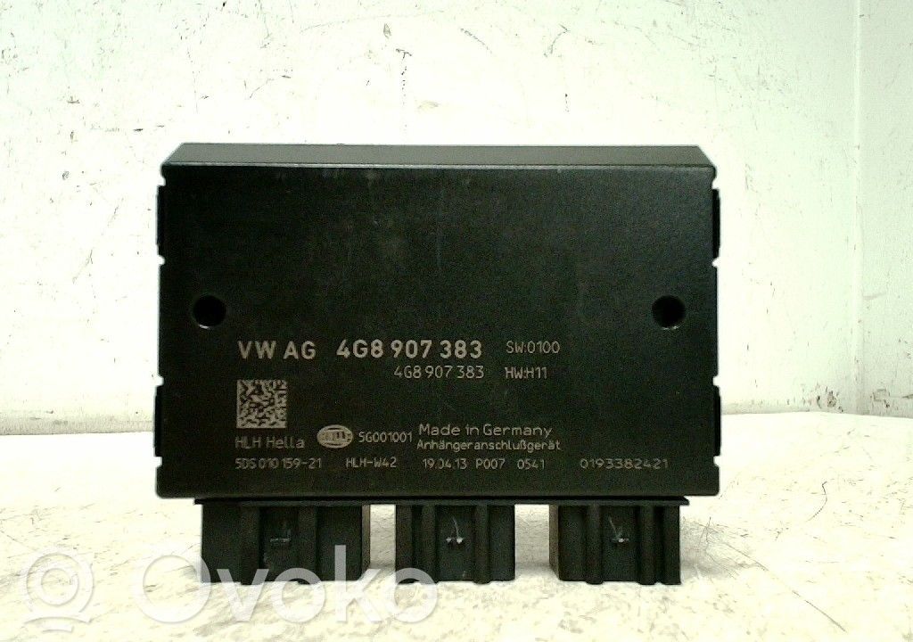Audi A6 S6 C7 4G Tow bar trailer control unit/module 