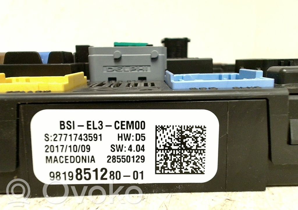 Saugiklių blokas   1617016180,28550129,9819851280