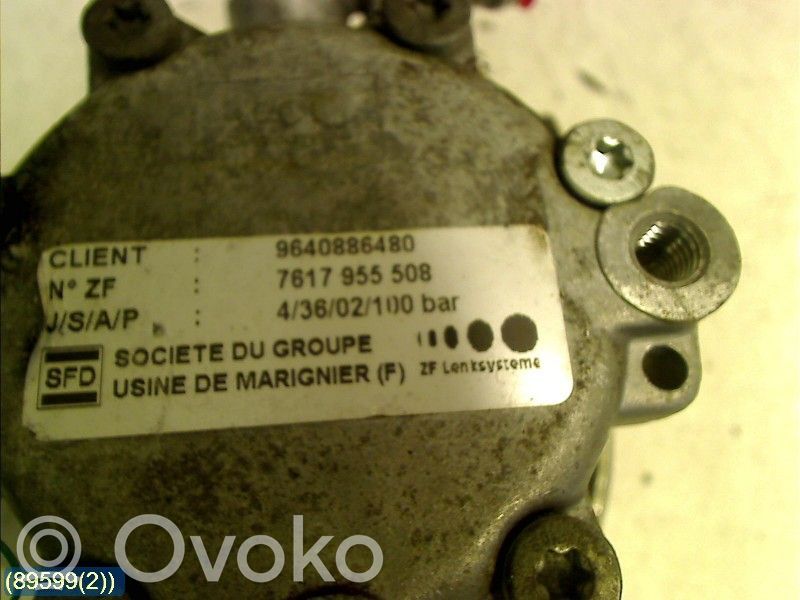 Peugeot 607 Pompa servosterzo 