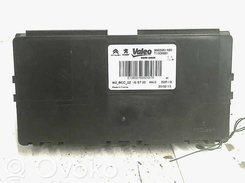Peugeot 508 Air conditioning/heating control unit 