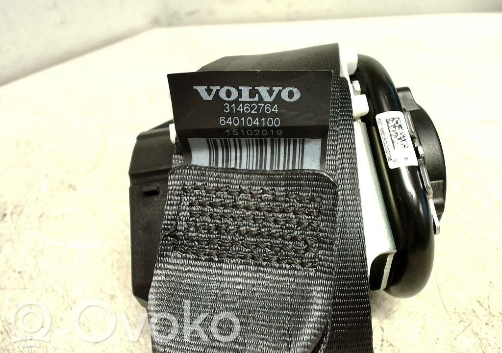 Volvo V60 Pas bezpieczeństwa fotela tylnego środkowego 