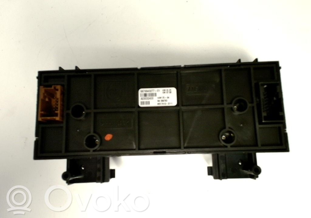 Citroen Berlingo Climate control unit 