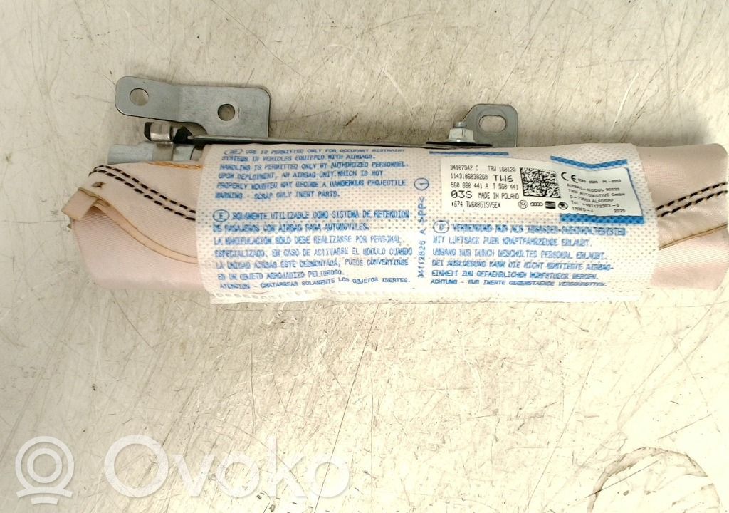 Skoda Octavia Mk3 (5E) Poduszka powietrzna Airbag boczna 
