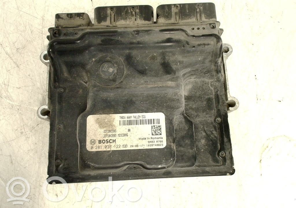 Injection control unit/module   0281036122,237104330S