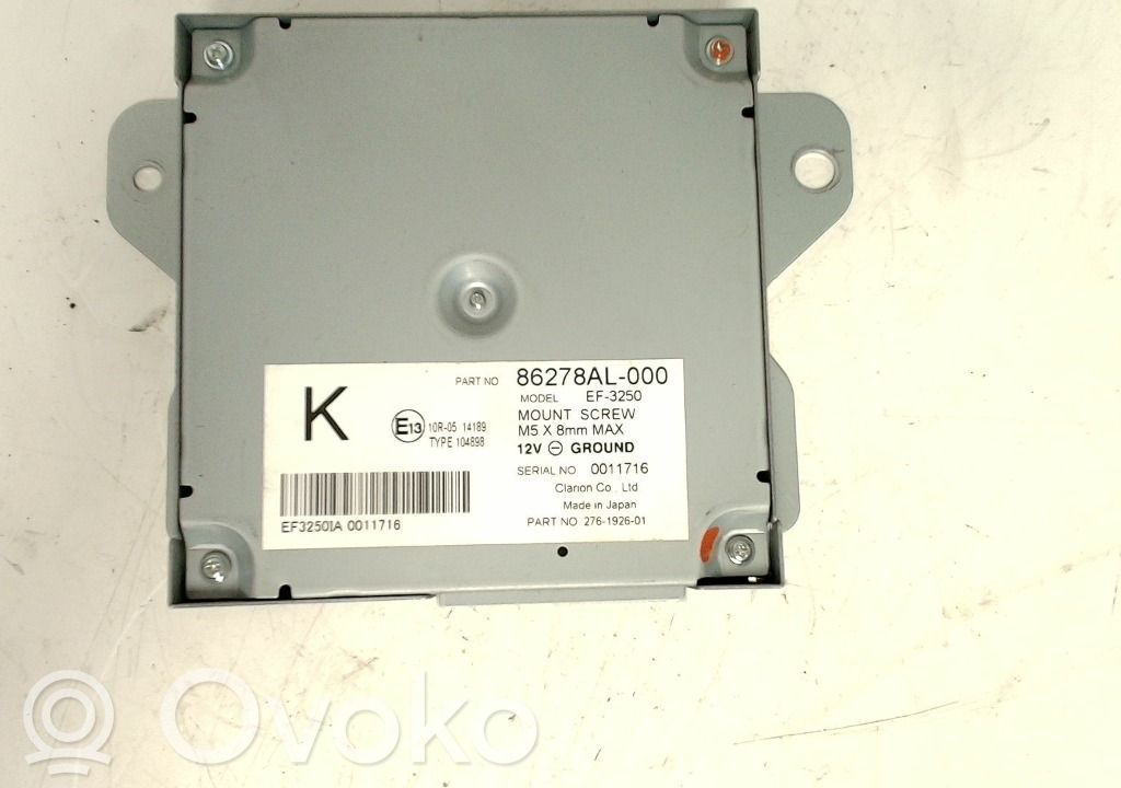 Pysäköintitutkan (PCD) ohjainlaite/moduuli   EF3250,86278AL000