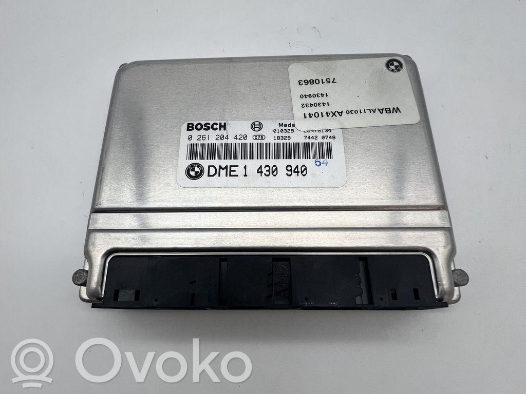 BMW 3 E46 Motorsteuergerät/-modul 