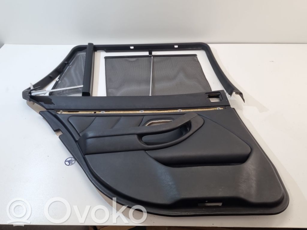 BMW 5 E39 Moldura del tarjetero de la puerta trasera 