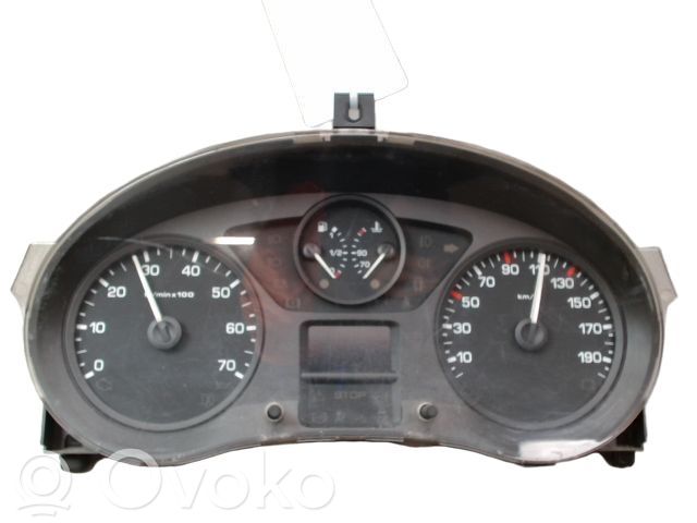Citroen Jumpy Vitezometru (grup de instrumente) 