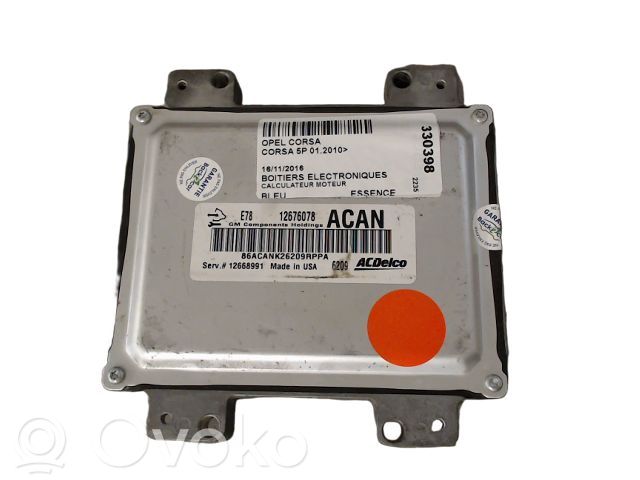 Engine control unit/module ECU   E78OPEL,E78OPEL