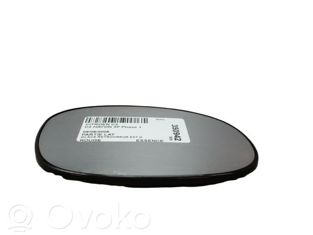 Citroen C2 Wing mirror glass 