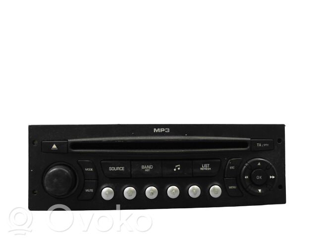 Citroen C4 Grand Picasso Panel / Radioodtwarzacz CD/DVD/GPS 