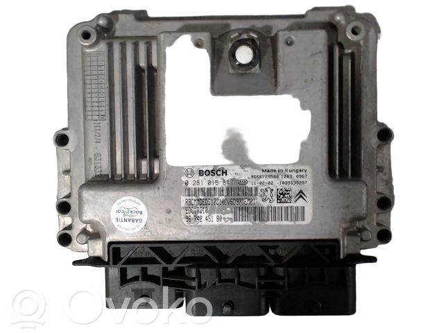 Citroen C3 Unidad de control/módulo ECU del motor 