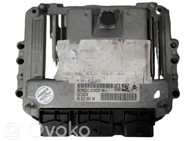 Citroen C4 I Galios (ECU) modulis 