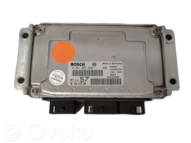 Citroen C3 Pluriel Unitate control motor/modul ECU 