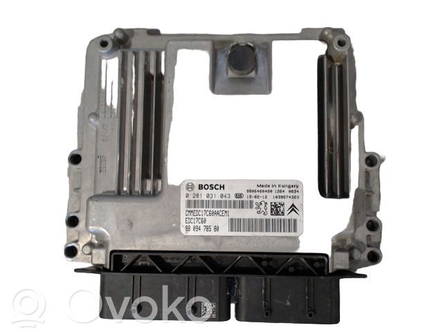 Peugeot 5008 Engine control unit/module ECU 