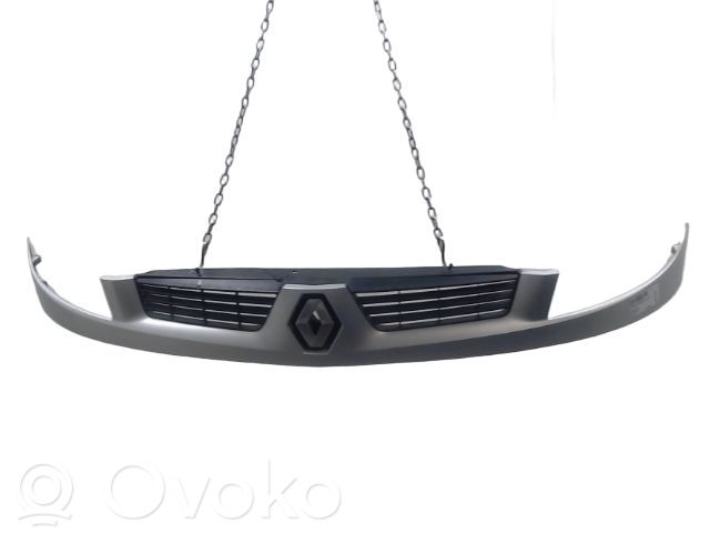 Renault Kangoo I Etupuskurin ylempi jäähdytinsäleikkö 