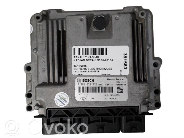 Renault Kadjar Engine control unit/module ECU 