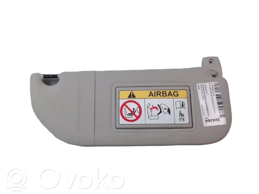 Citroen C3 Aletta parasole