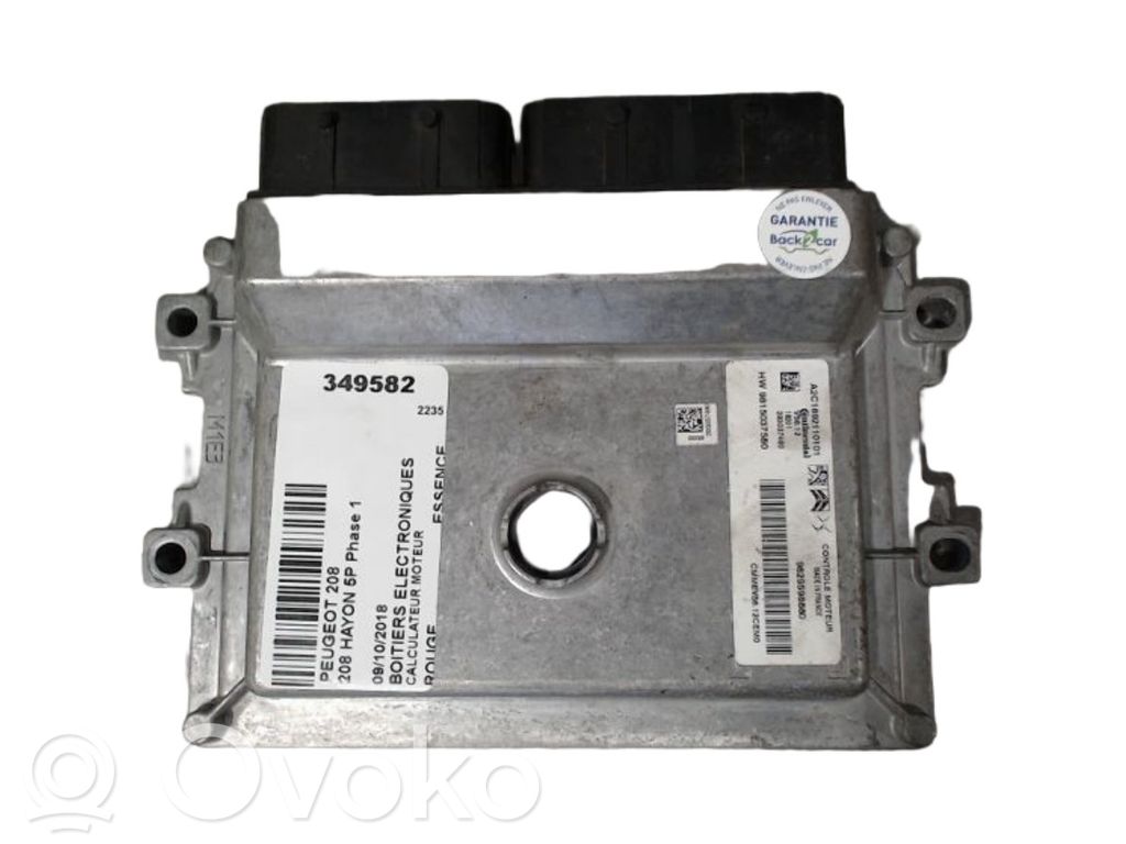 Peugeot 208 I Unité de commande, module ECU de moteur 