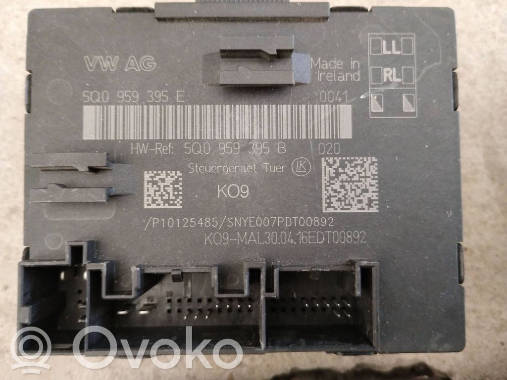Door control unit/module   5Q0959395B,5Q0959395E
