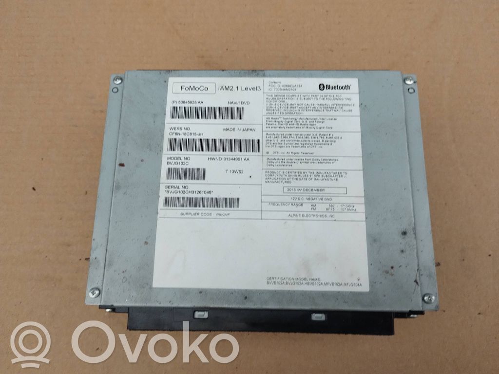 Land Rover Evoque I Panel / Radioodtwarzacz CD/DVD/GPS 