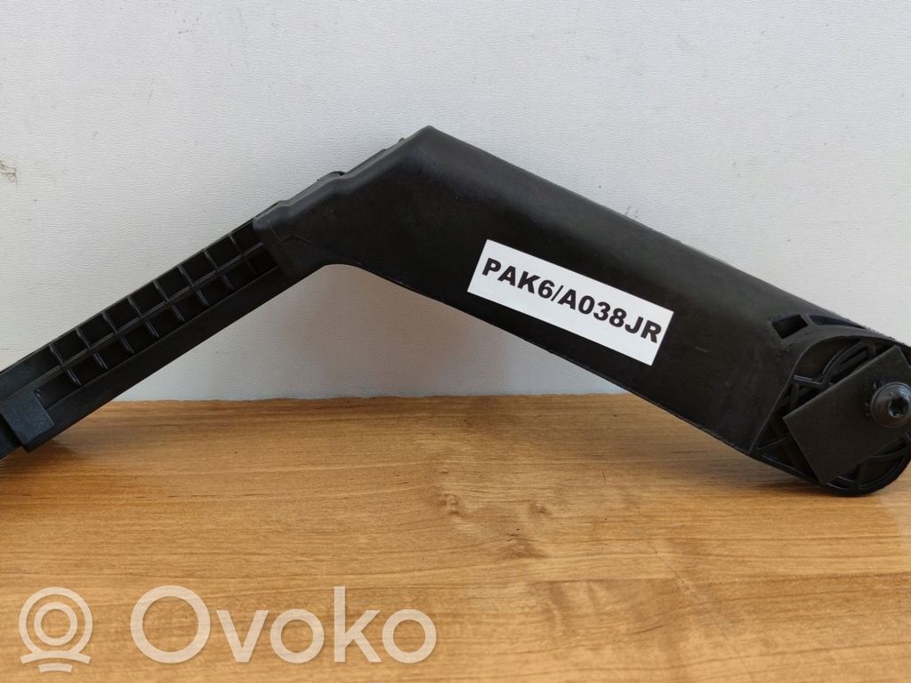 Citroen C3 Listwa szyby drzwi tylnych 