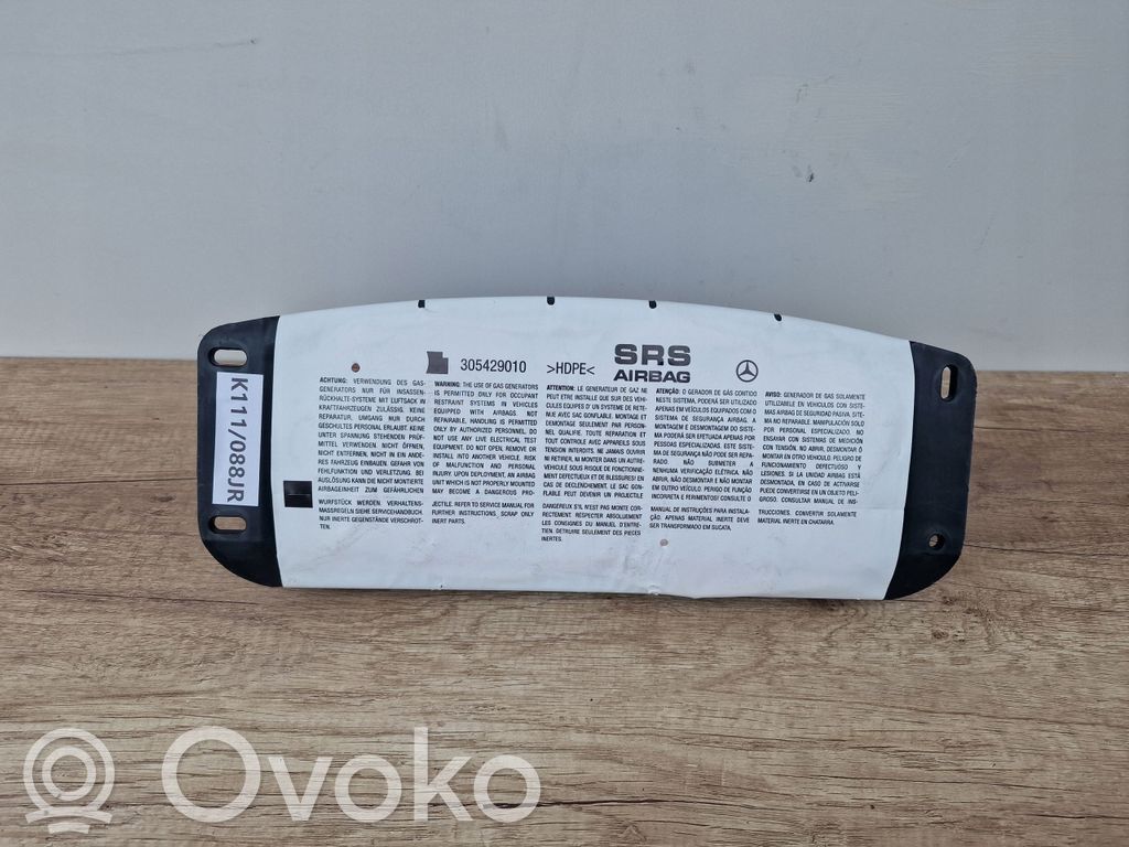 Mercedes-Benz C W204 Poduszka powietrzna Airbag pasażera 
