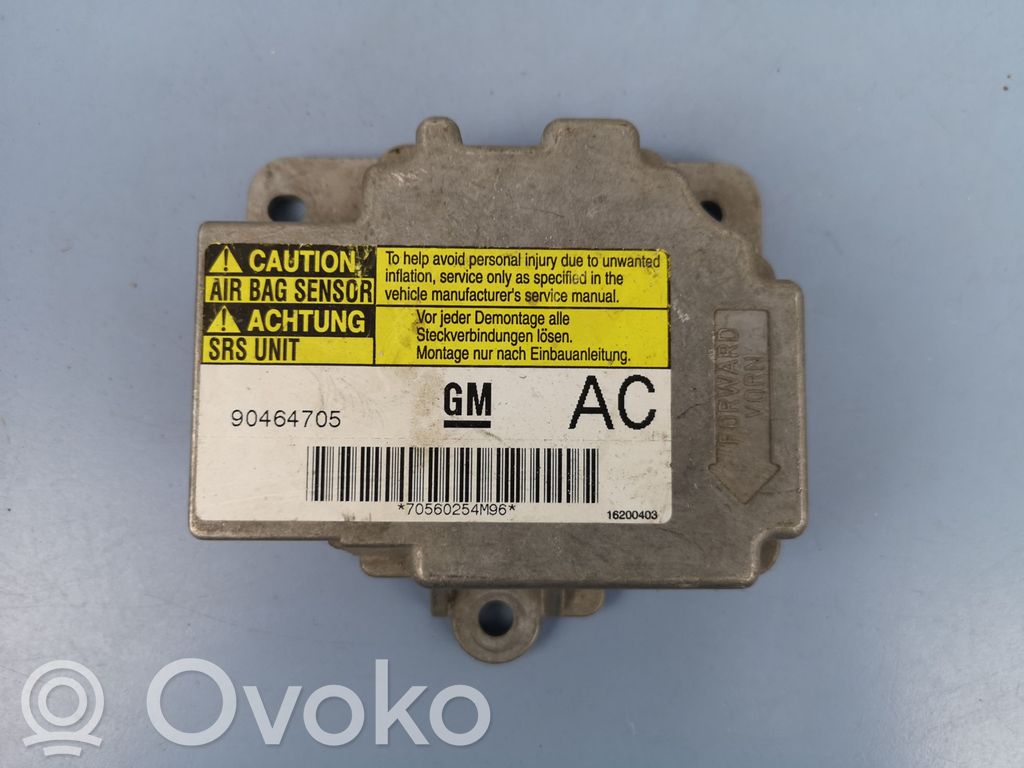 Opel Vectra B Airbag control unit/module 