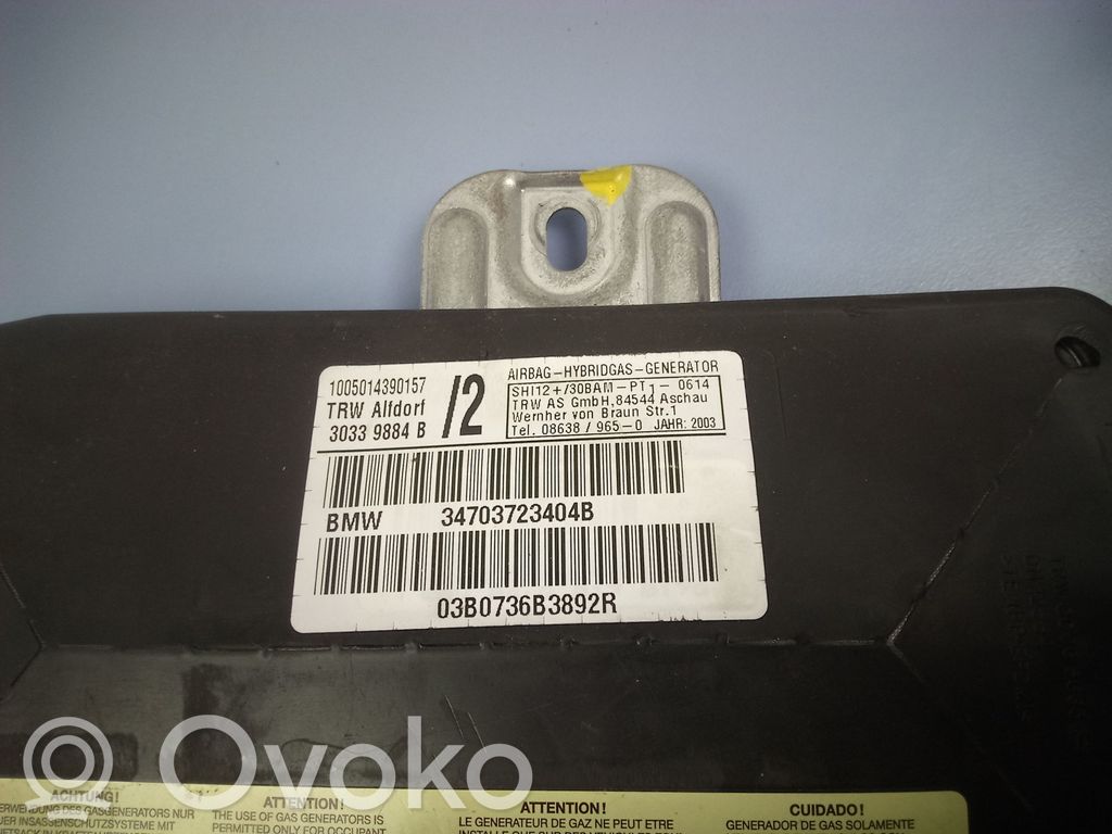 BMW X5 E53 Front door airbag 