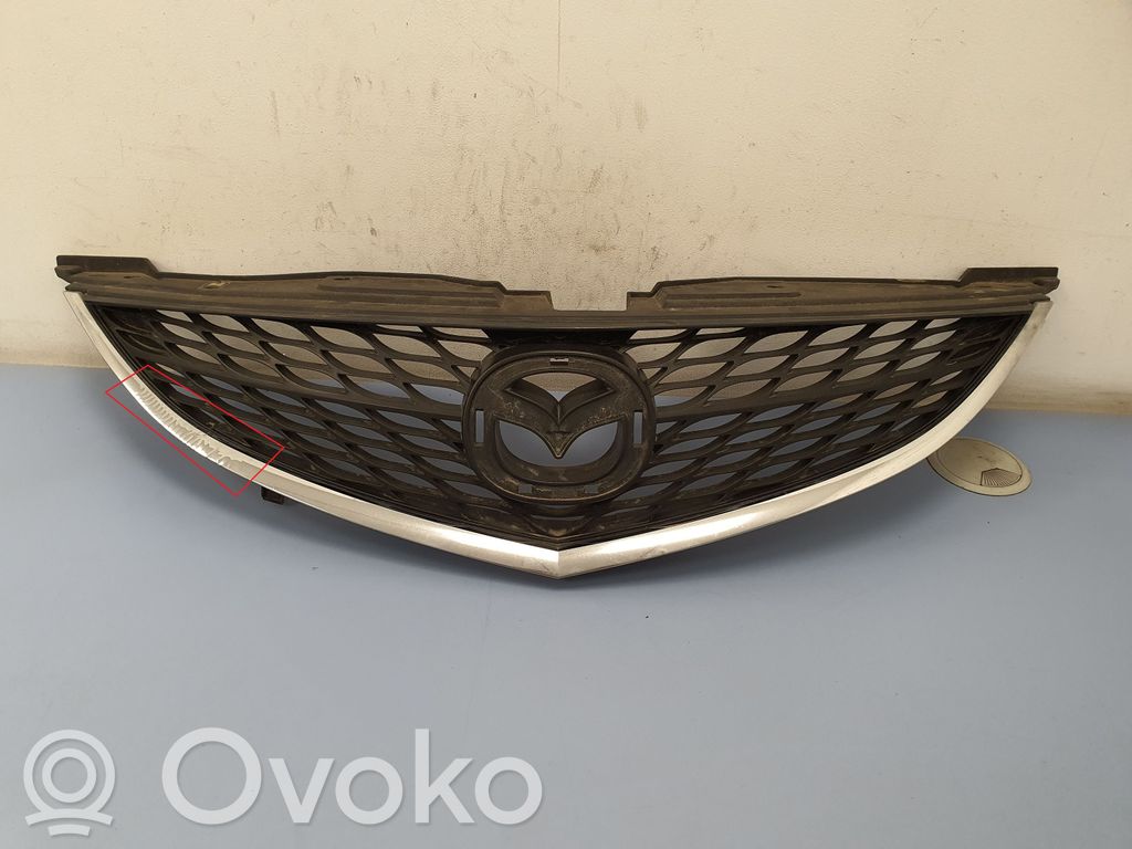 Mazda 6 Front bumper upper radiator grill 