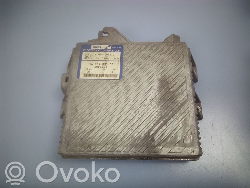 Peugeot 806 Engine control unit/module 