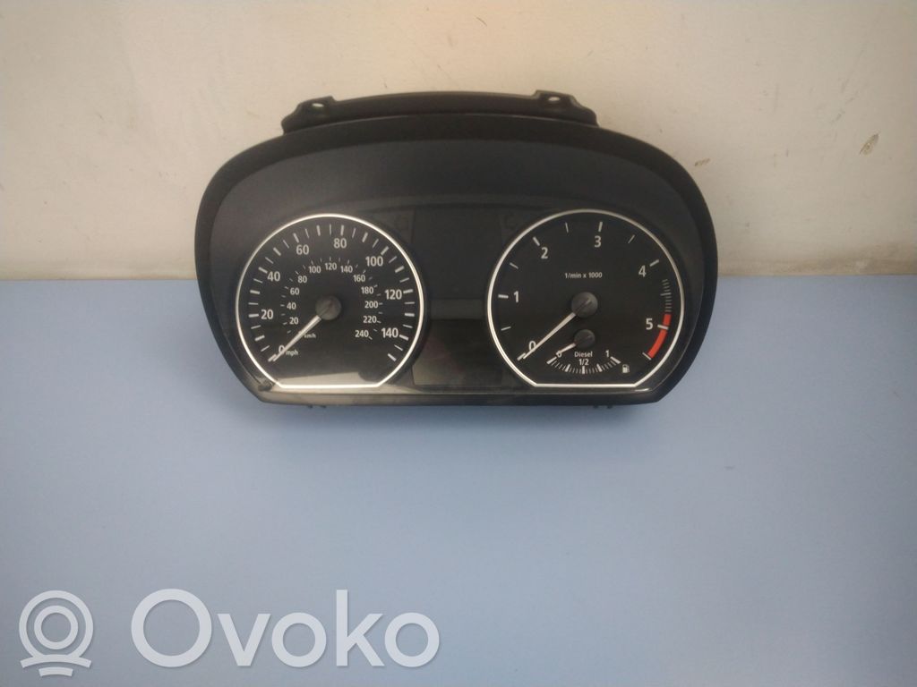 BMW 1 E81 E87 Tachimetro (quadro strumenti) 