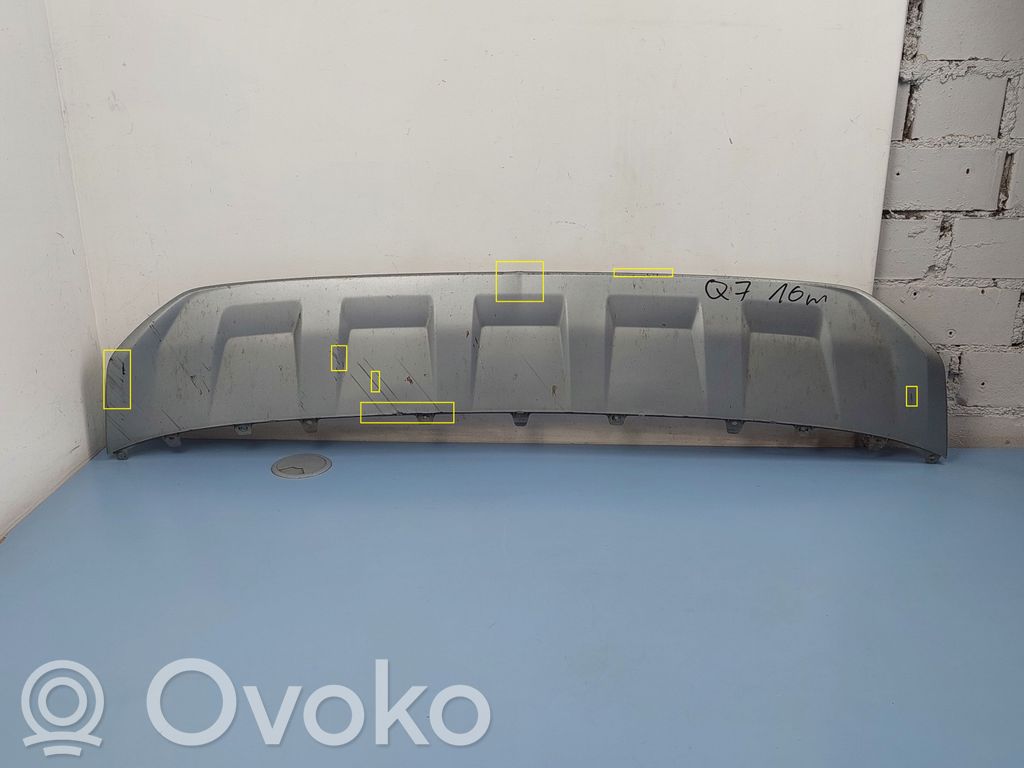 Audi Q7 4M Front bumper lip 
