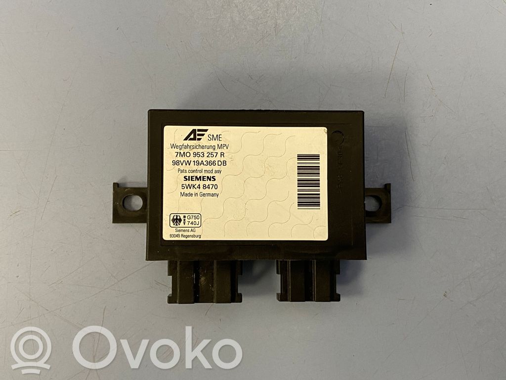 Volkswagen Sharan Immobilizer control unit/module 
