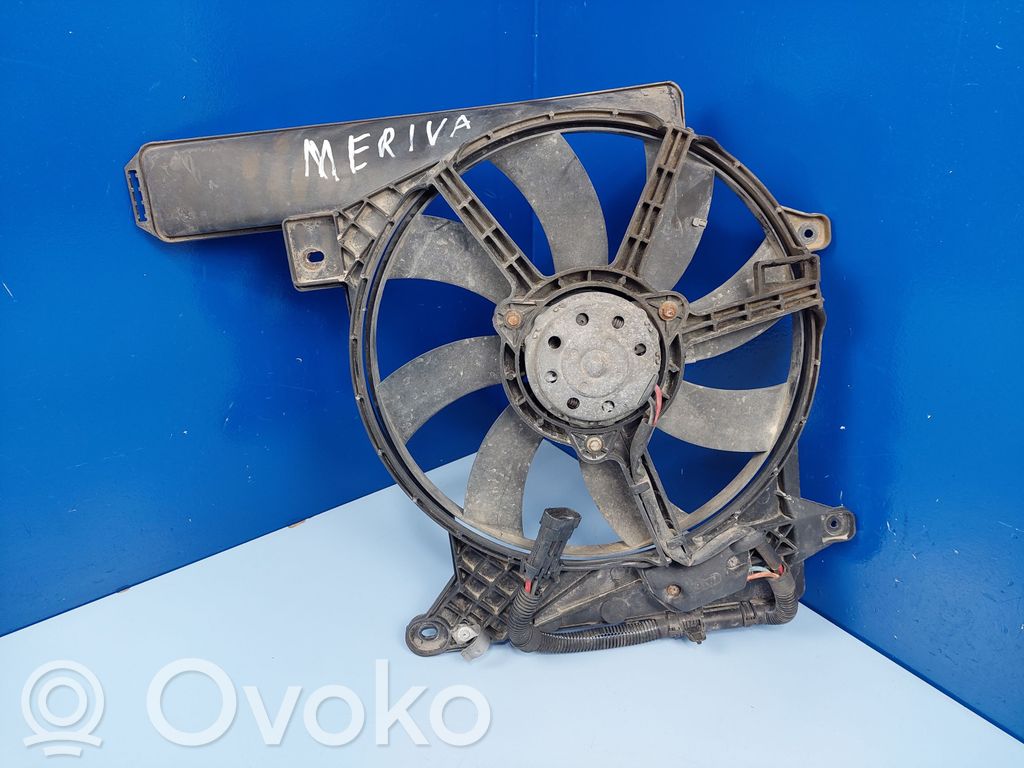 Opel Meriva A Elektrinis radiatorių ventiliatorius 